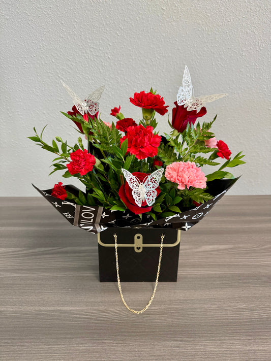 Midnight Love Bouquet Purse