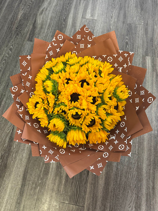 Luxury Sunflower Bouquet