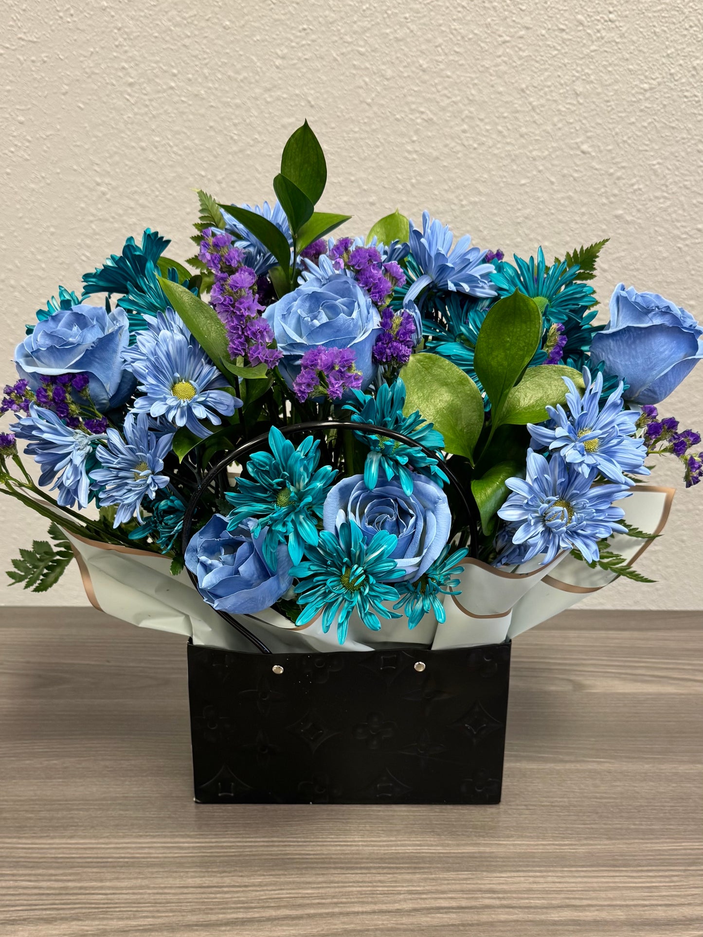 Something Blue Luxe Purse